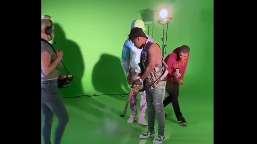 YFN Lucci popped a negligent discharge on set recently.