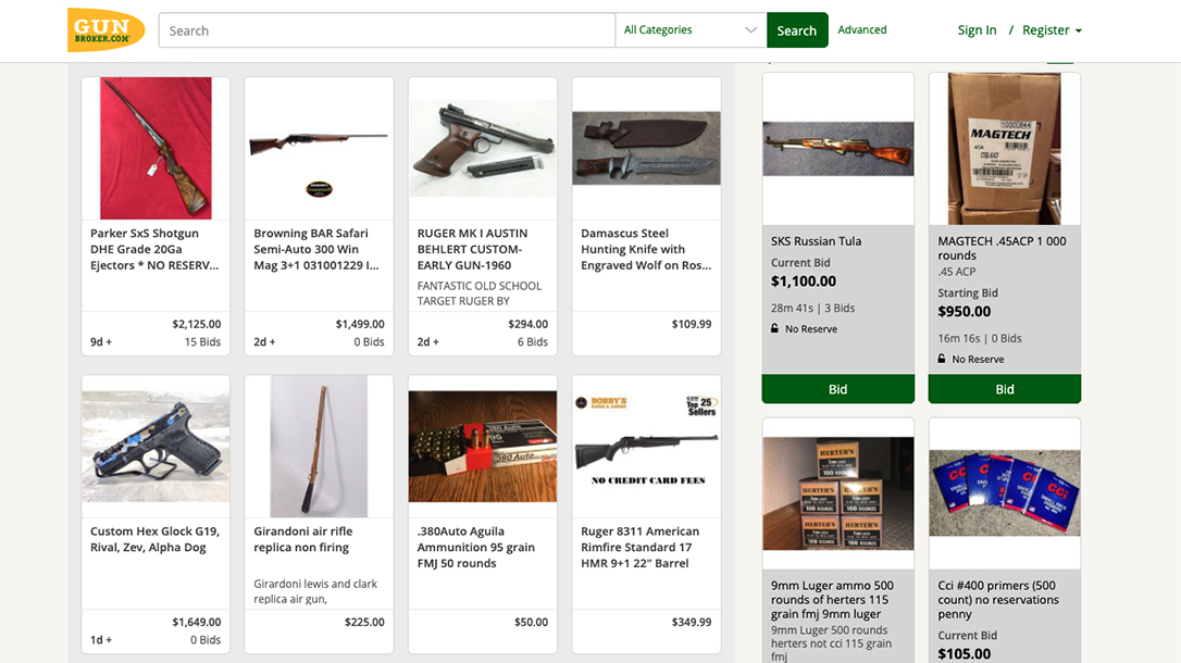 Ammo Inc Gunbroker acquisition