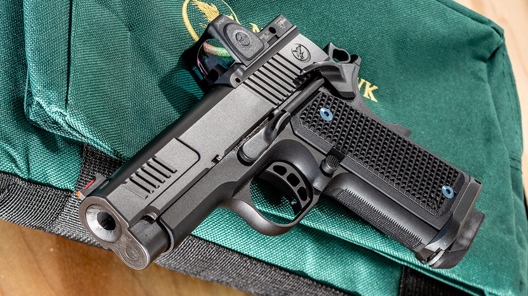 nighthawk counselor 9mm pistol, rendezvous, lead