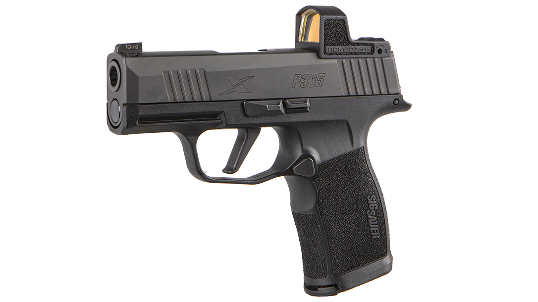 The P365X ROMEOZero combines the 3.1-inch barrel fo the P365 with the P365XL XSERIES grip module.