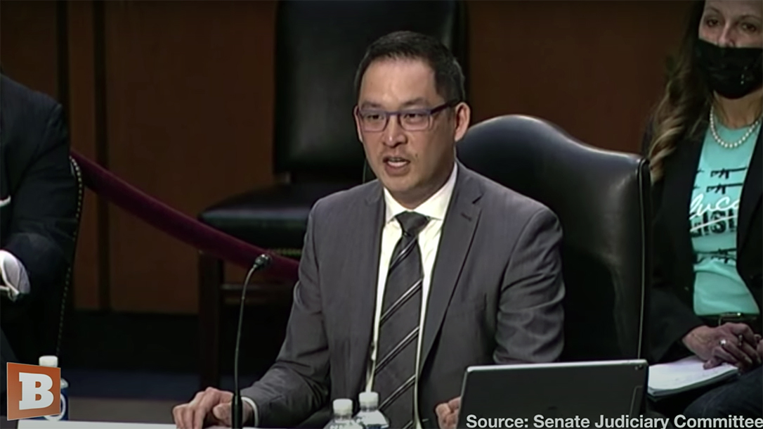 Chris Cheng spoke against gun control before Congress.