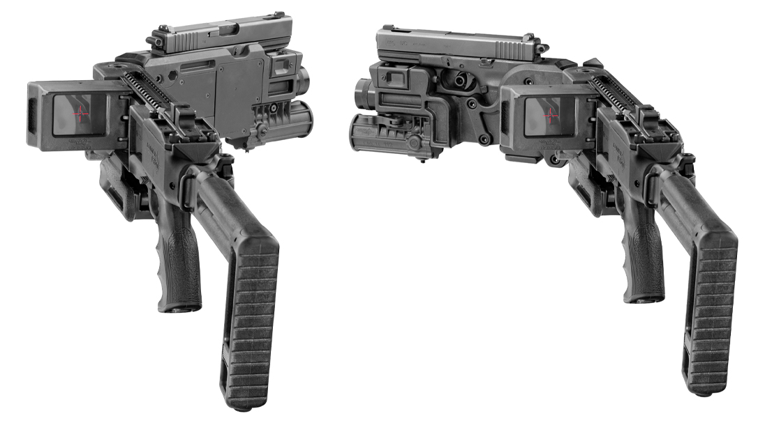 Corner Shot gun, lead