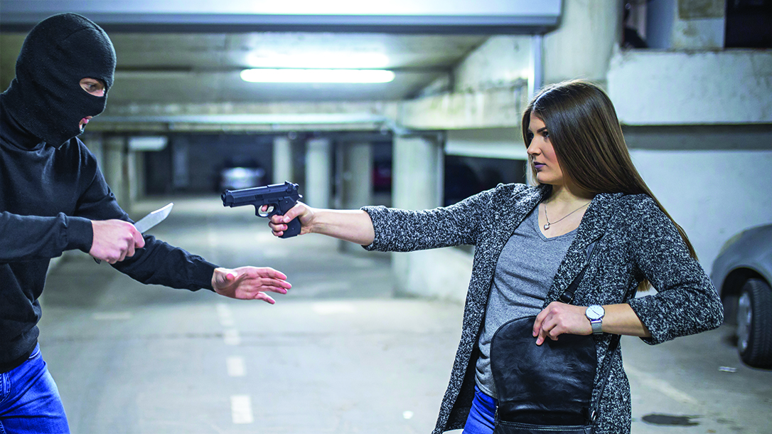 Rimfire semi-autos can offer good concealability and protection.