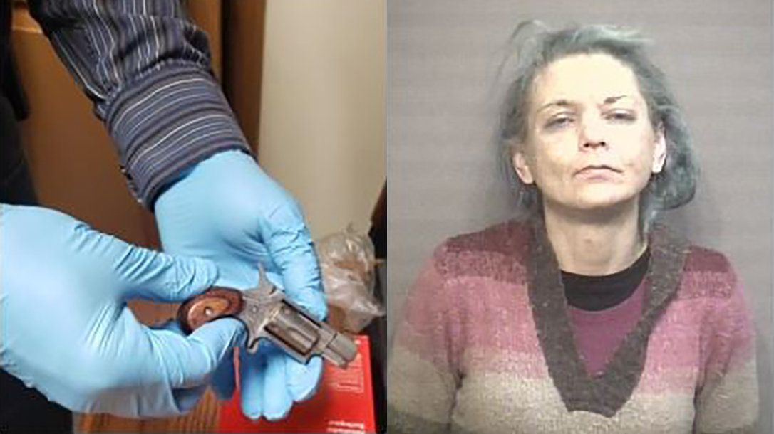 Amy Wilhite allegedly used a body cavity to sneak a gun behind bars.