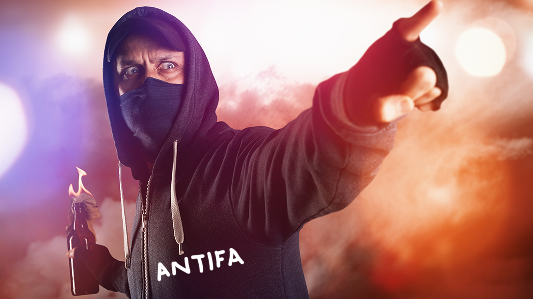 Molotov Cocktail defense, antifa