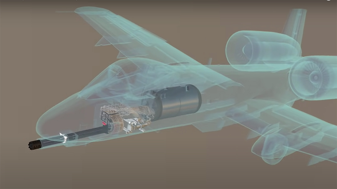 The 30mm cannon on the A-10 Wartgog remains devastating in combat.