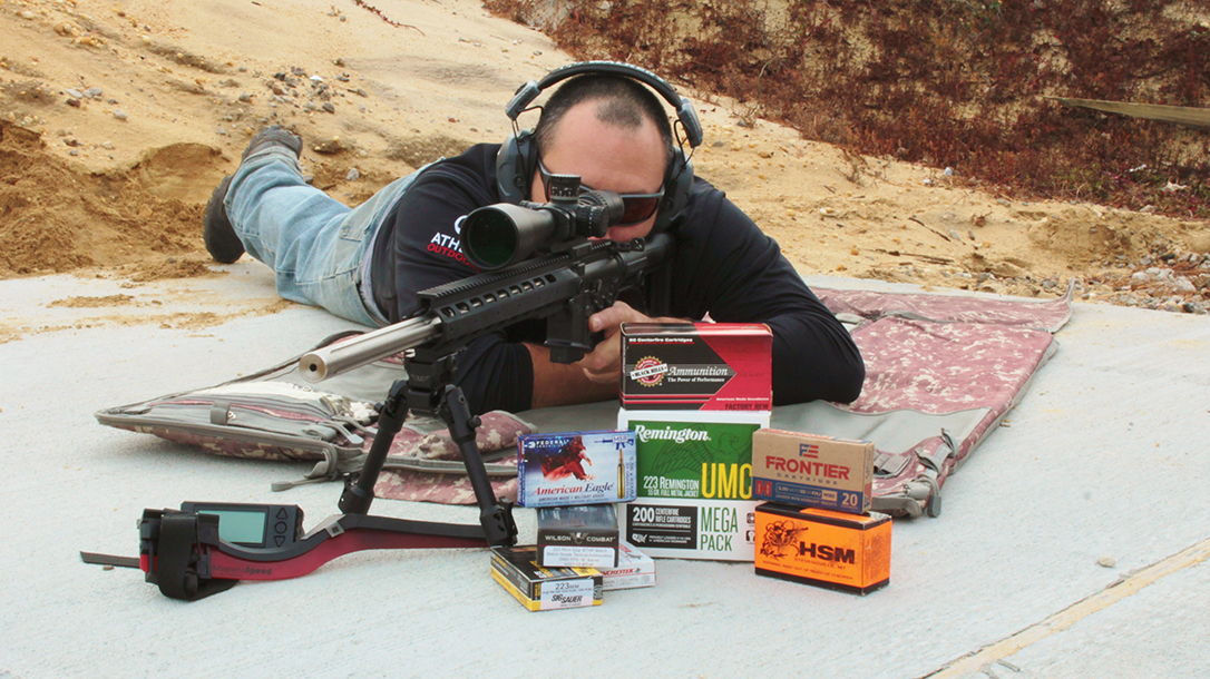 We tested seven different 55-grain FMJ loads in 5.56mm NATO.