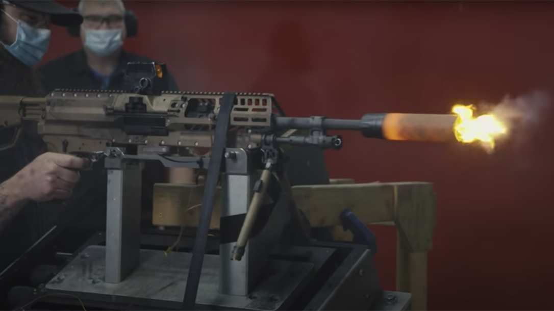 SIG Sauer Army NGSW Program, behind the scenes, weapon test