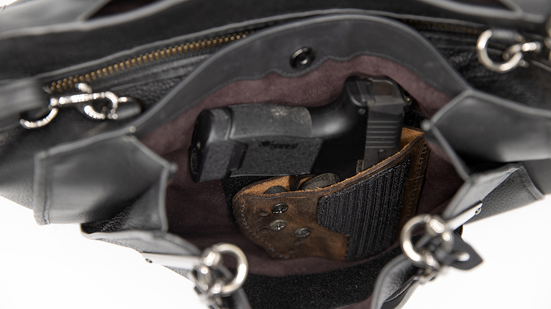 The Versacarry Modular Bag Holster provides a versatile off-body system.