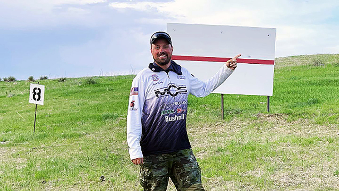 Robert Brantley shooting, Hornady's Robert Brantley recently made a 2.4 mile ELR shot.