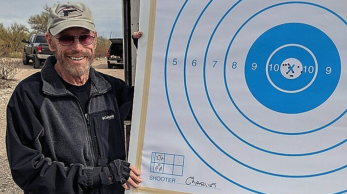 Charles Greer shot a perfect 1,000-yard Benchrest match.