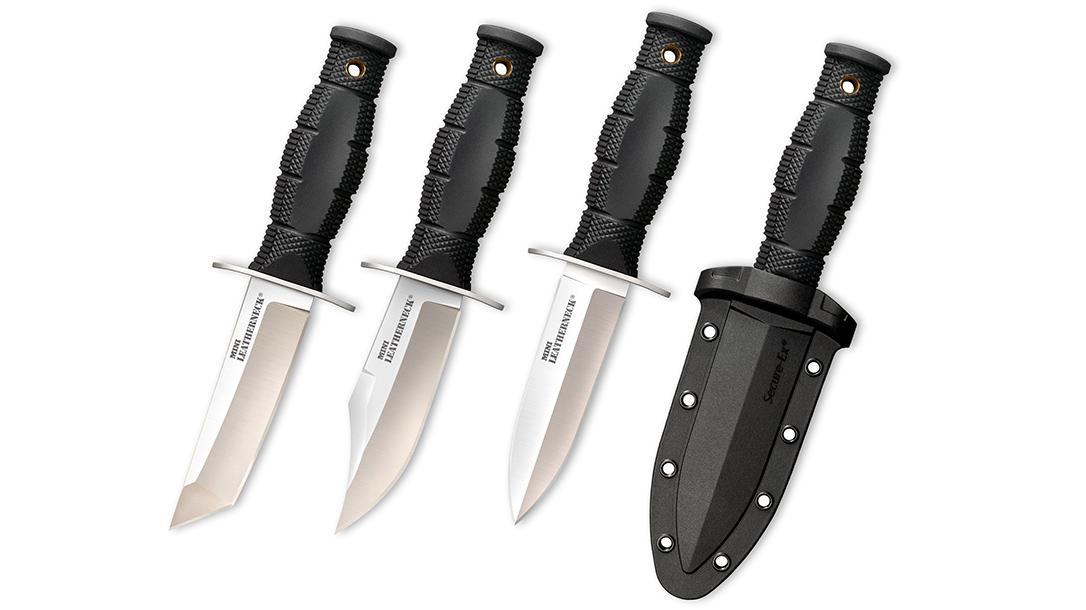 The Cold Steel Mini Leatherneck is small enough for EDC.