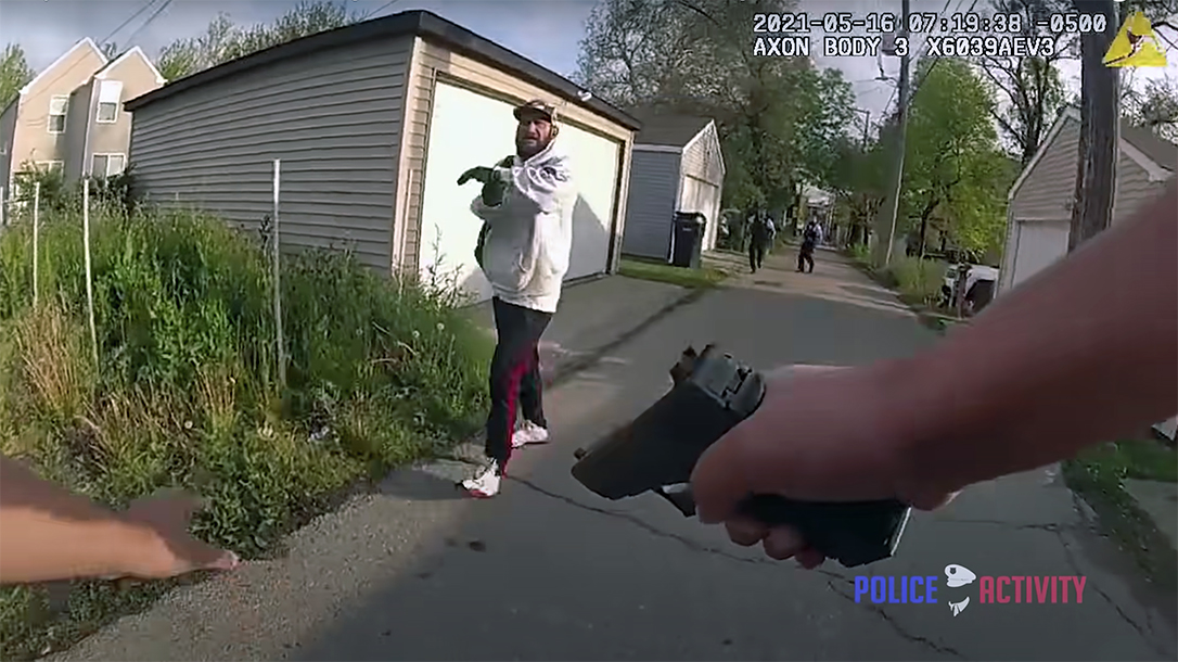 A convicted Chicago felon gunned down two officers.