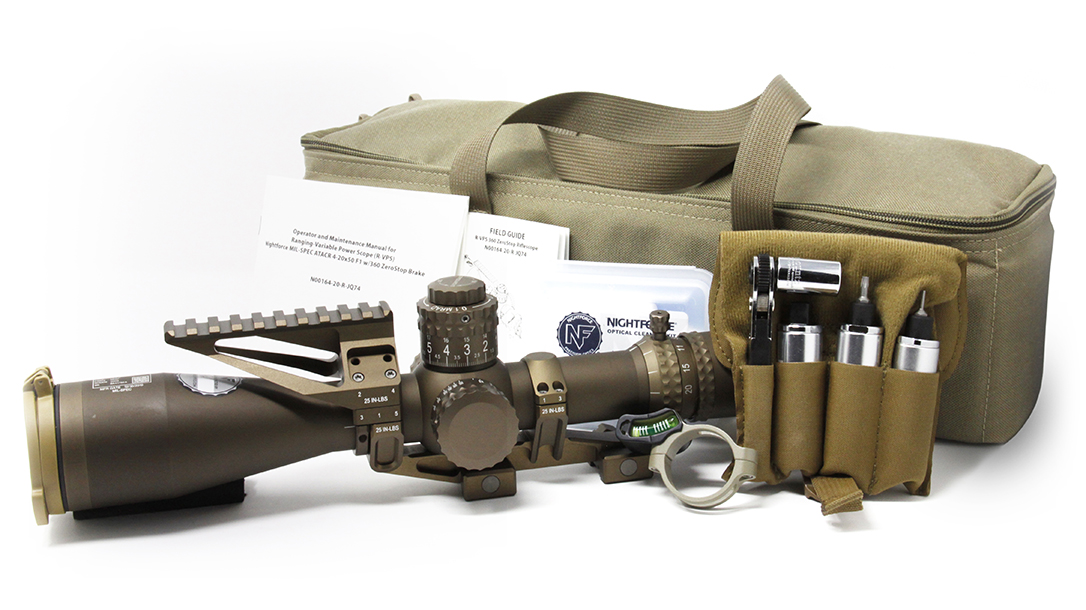 SOCOM selected the Nightforce 4-20x50 ATACR riflescope.