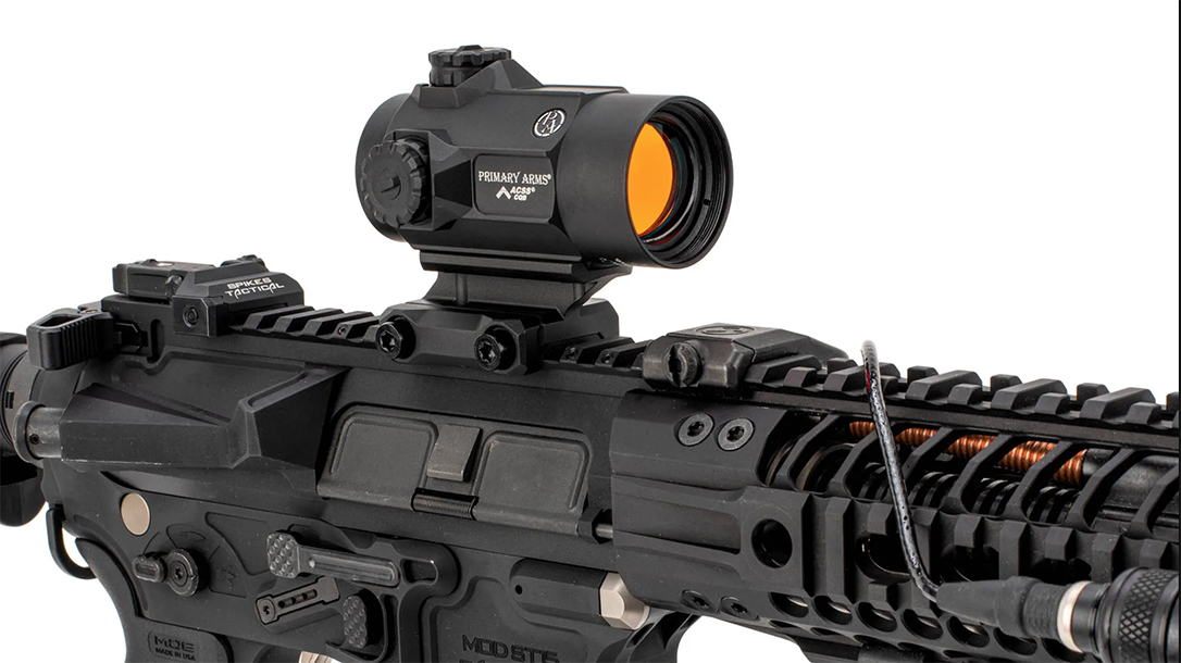 The Primary Arms SLx MD-25 ACSS impressed NTOA evaluators during testing.