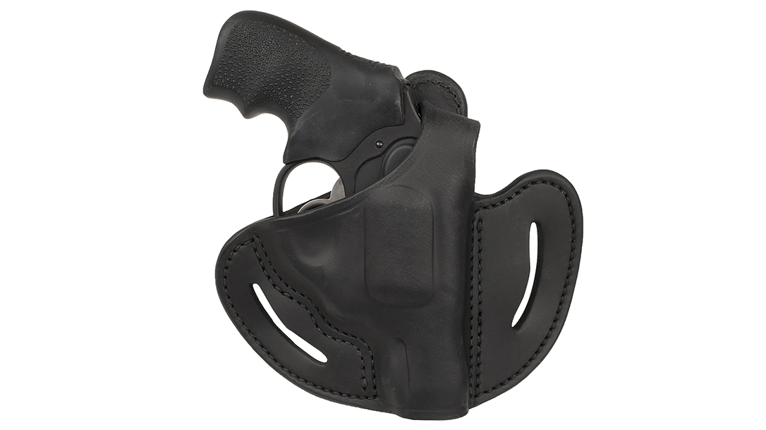 The 1791 Gunleather RVHX brings Level 2 retention in a revolver holster.