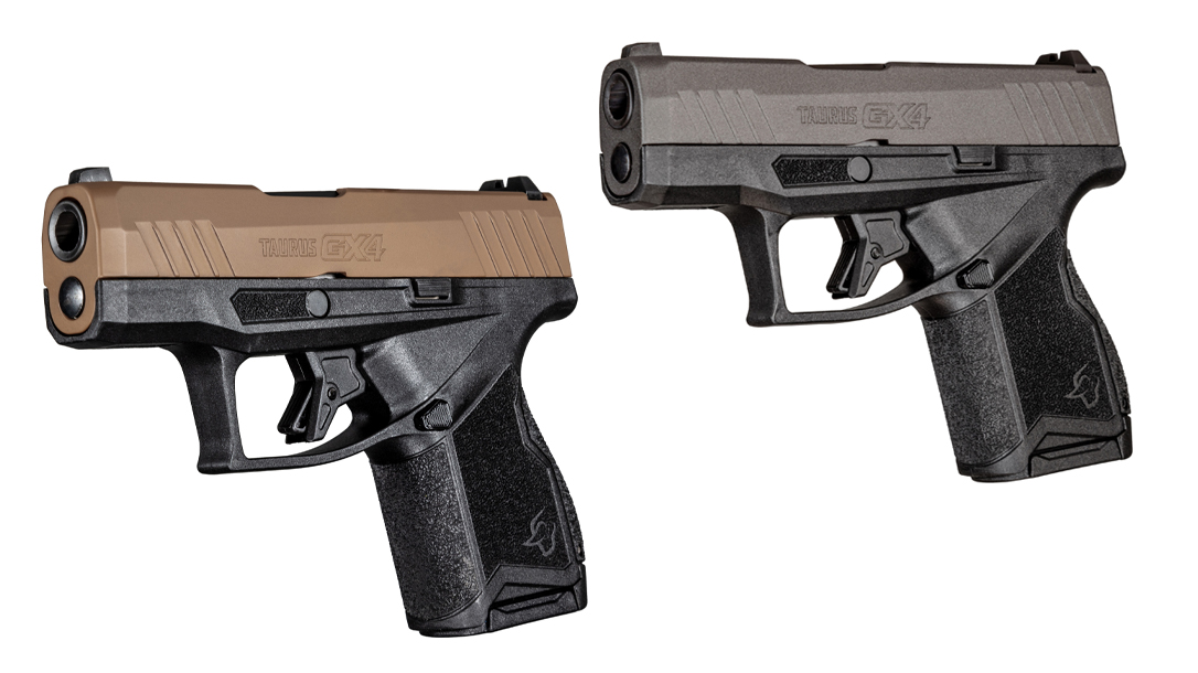 The Taurus GX4 pistol added two new slide finishes.