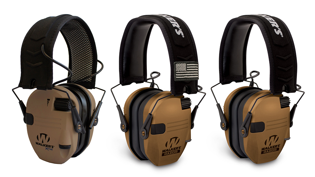 Walker's Razor ear muffs now come in Battle Brown.