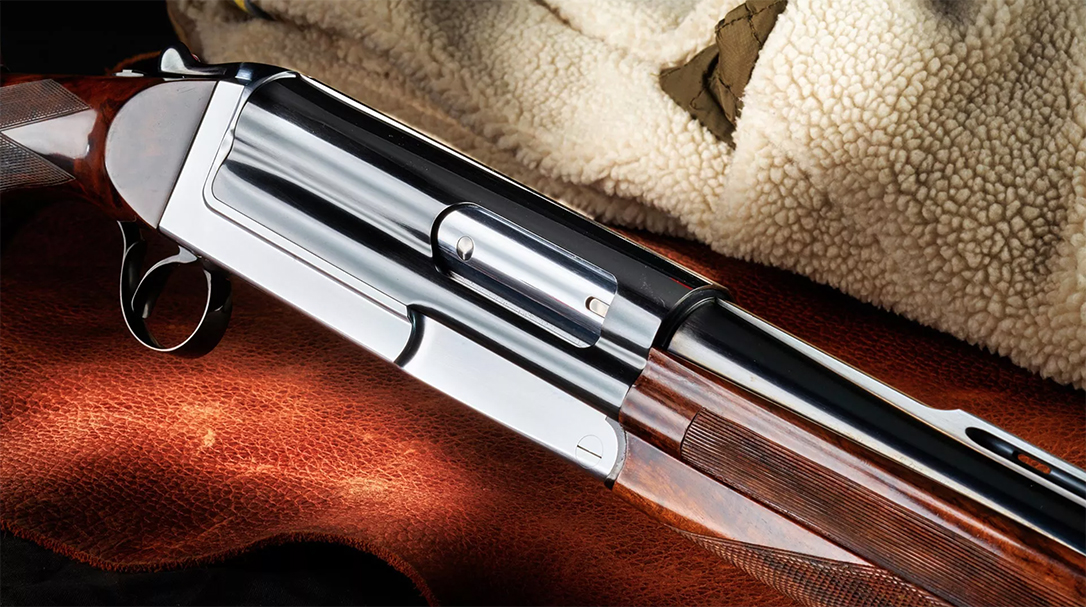 The elegant Cosmi shotgun is both break-action and a semi-auto.