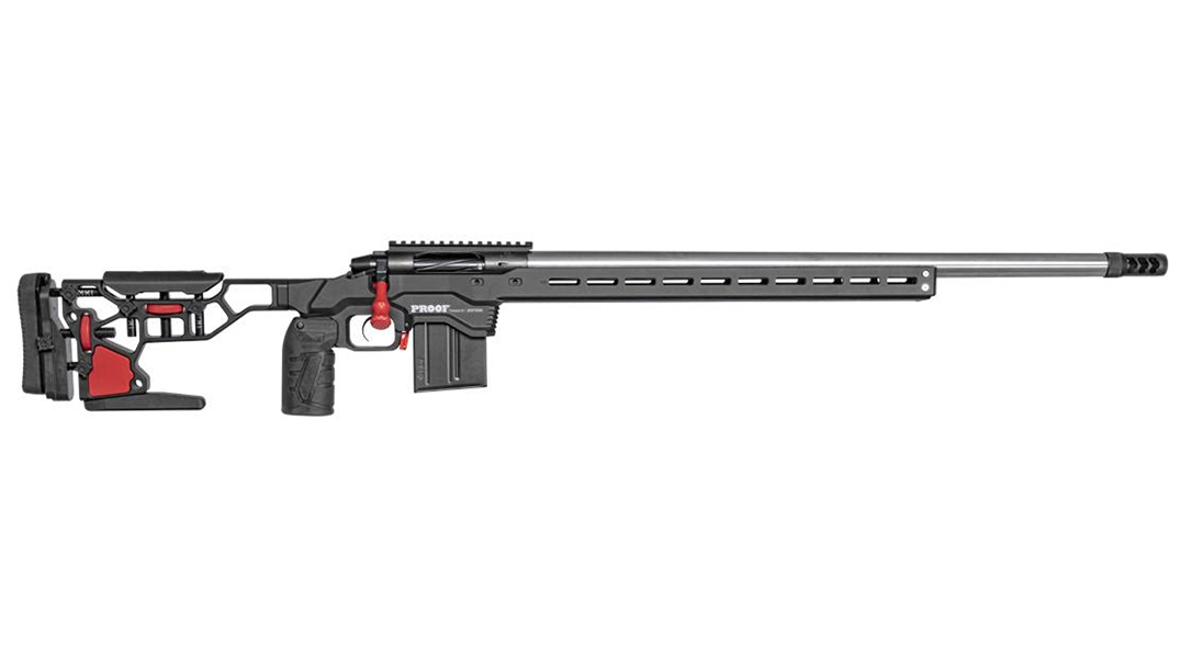 The PROOF Research MDT Chassis Rifle comes fully loaded to compete.