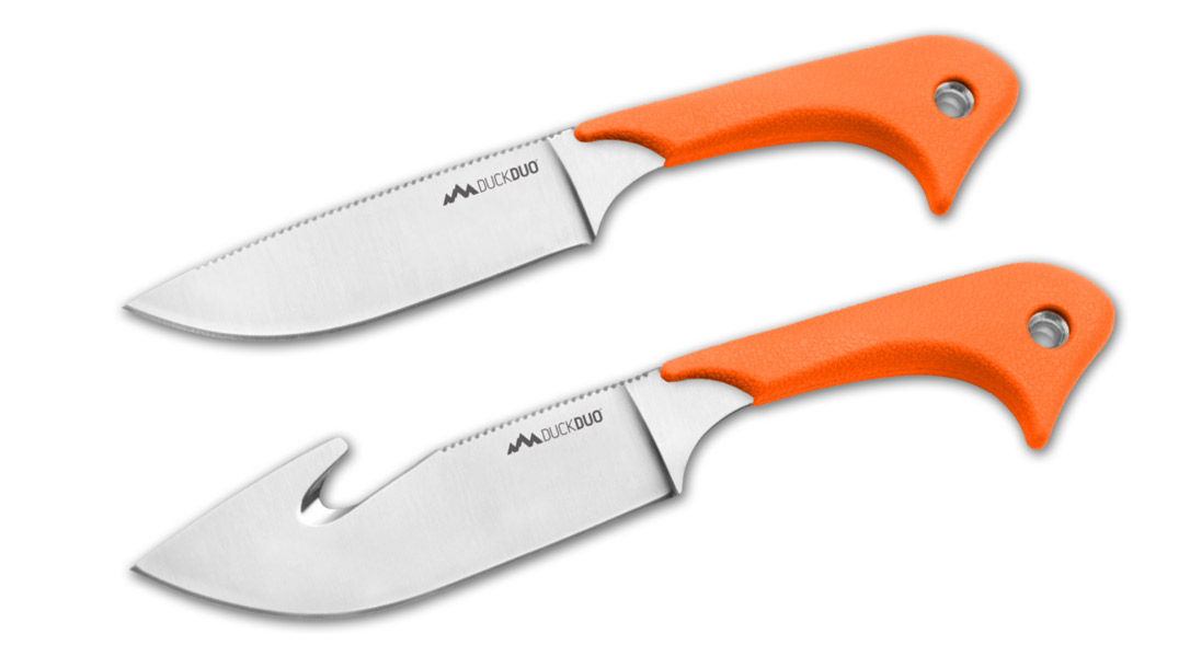 The Outdoor Edge Duck Duo hunting knife set