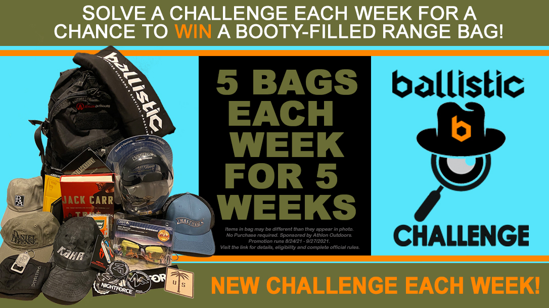 The Ballistic Challenge offers up great prizes for fans.