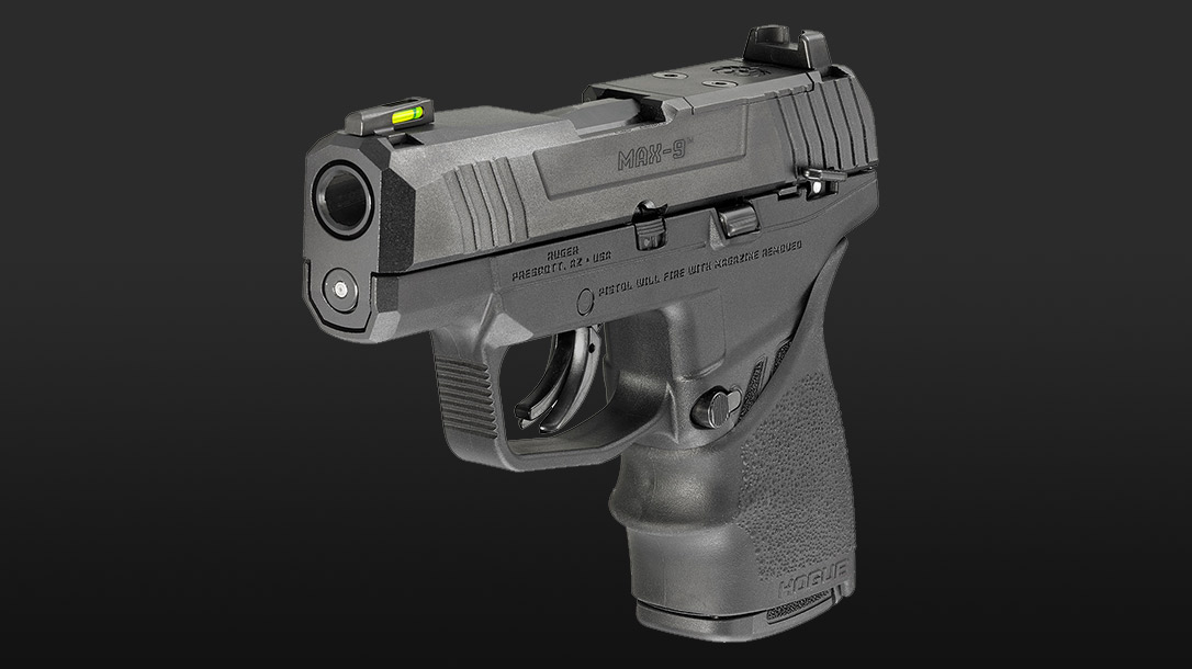 The Ruger Max-9 Hogue is Ruger's entry into the micro compact club.