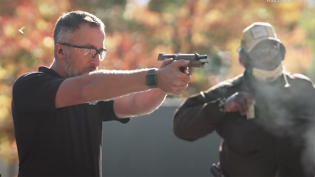 A magazine reload is a critical component to EDC training.