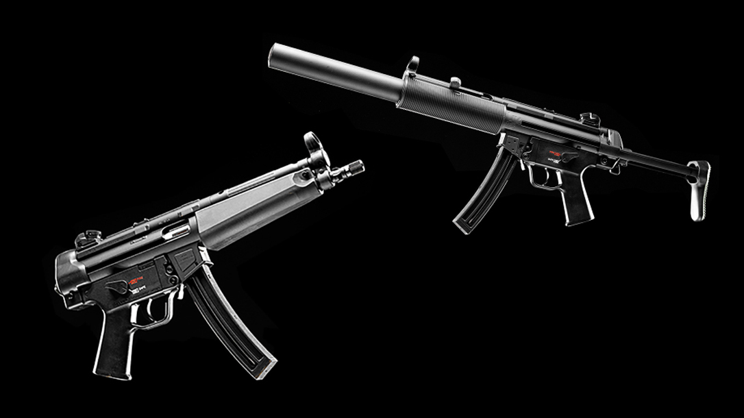 The HK MP5 Rimfire 22.