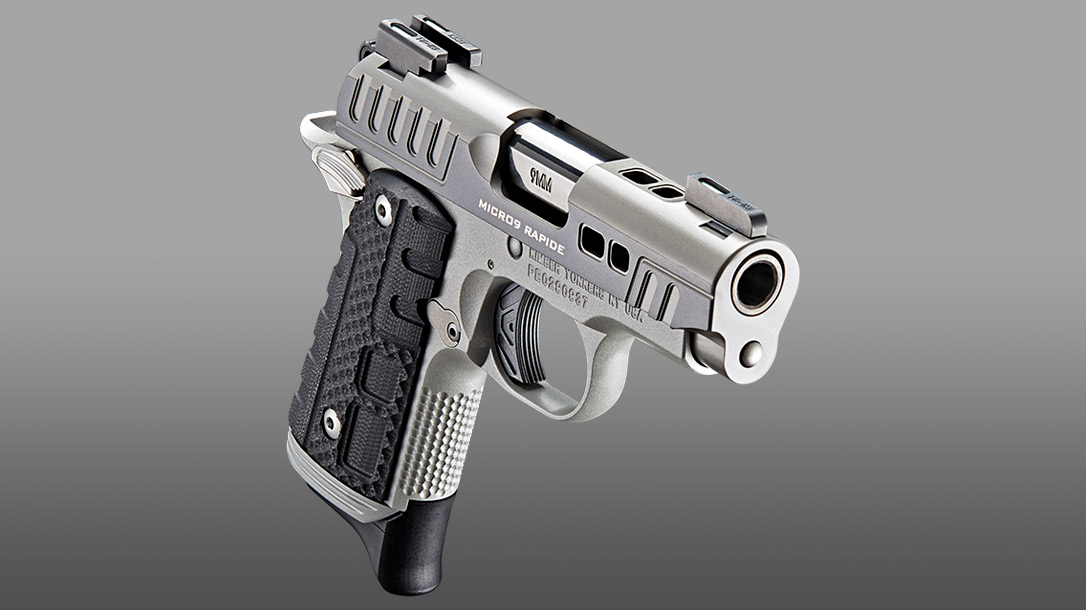 The Kimber Micro 9 Rapide Black Ice.