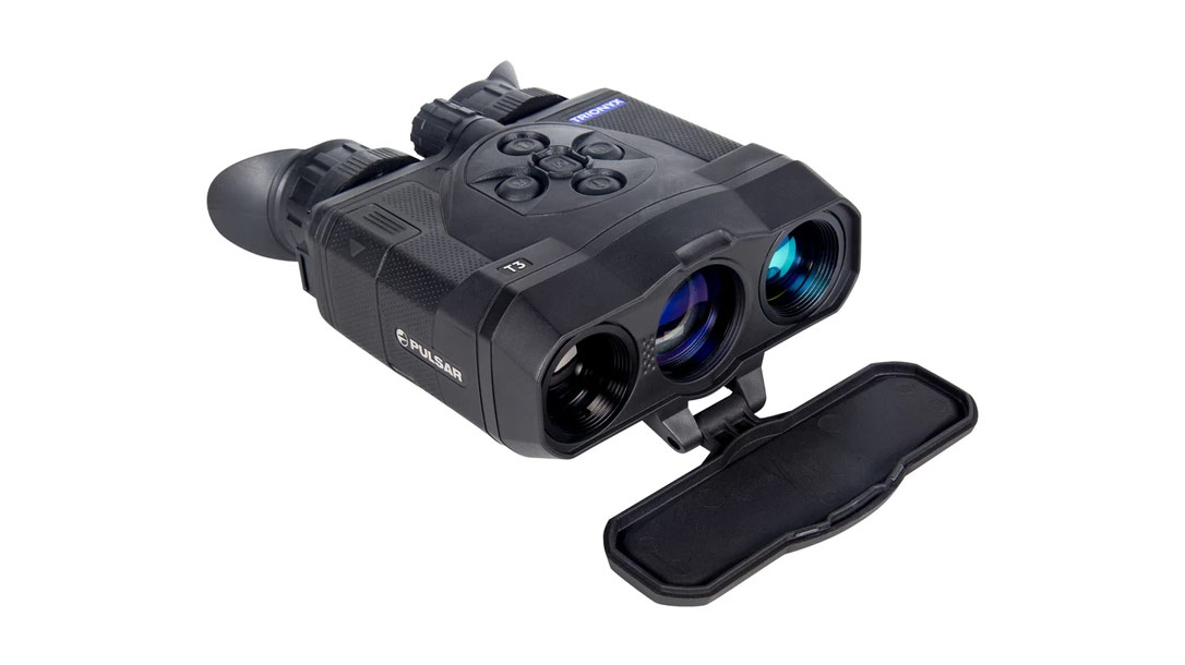 The Pulsar Trionyx Multispectral Binoculars.