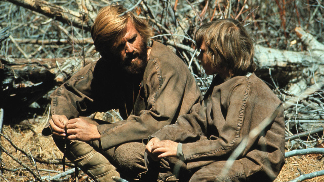 Robert Redford in Jeremiah Johnson.