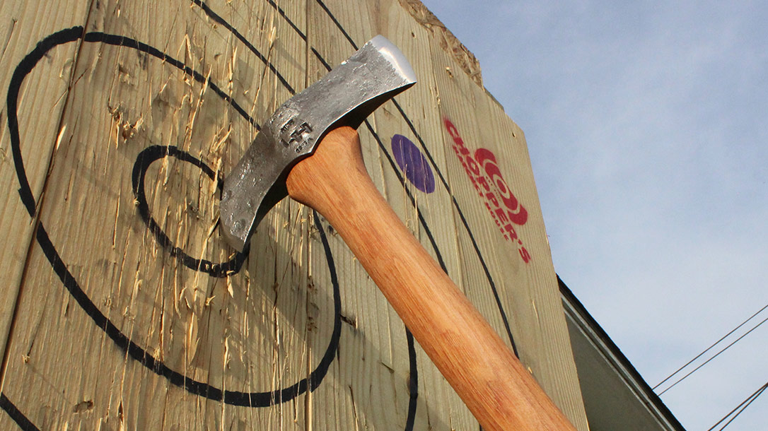 Hoffman Blacksmithing is widely popular for its axes.