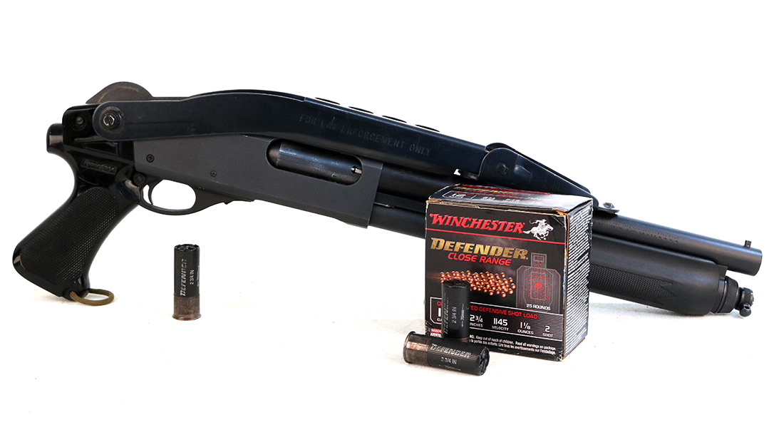 Winchester Defender Close Range 12-gauge loads are optimized for the home defense mission.