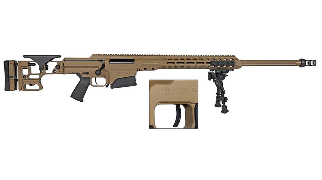 The Barrett MRAD MK22 MOD 0 surpasses 1,000 made.