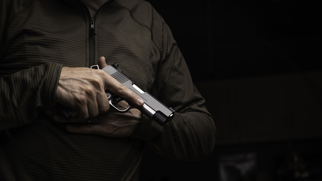 The Springfield Armory Ronin EMP is built around the 9mm.