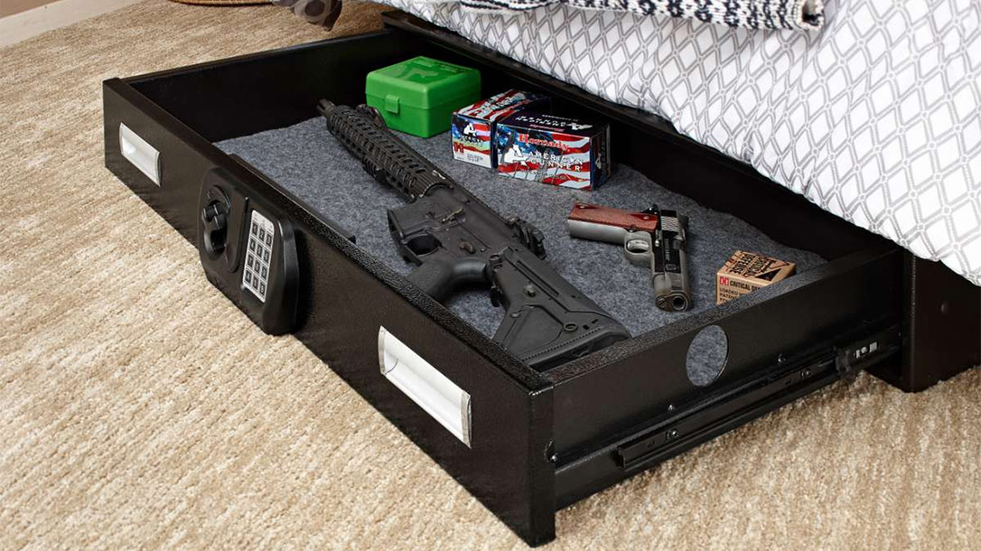 SnapSafe Under Bed Safes.