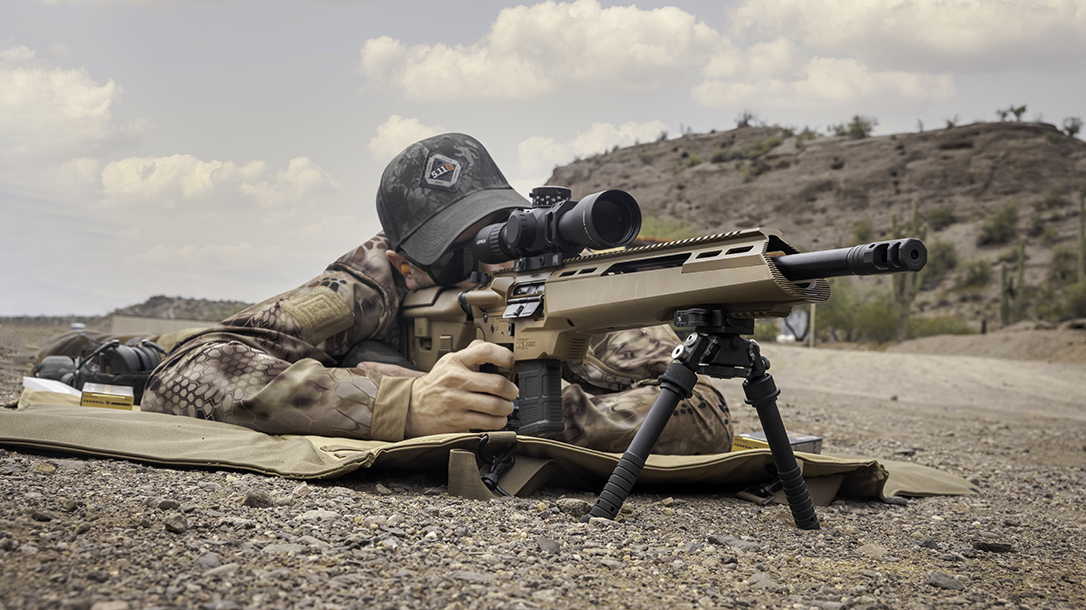 The Springfield Armory SAINT Edge ATC truly free floats the AR barrel.
