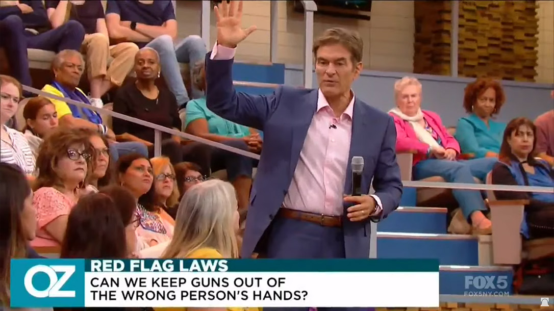 Dr. Oz Supports Gun Control.