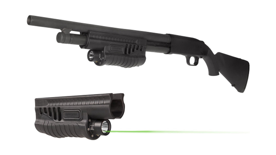The Nightstick Shotgun Forend Light.