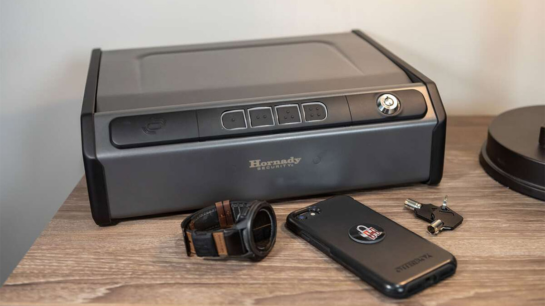 The Hornady RAPiD Safe Keypad Vault.