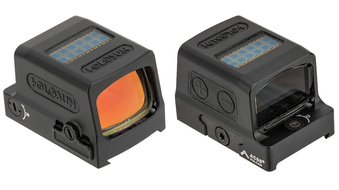 The Primary Arms Holosun HE509 with ACSS Vulcan reticle.