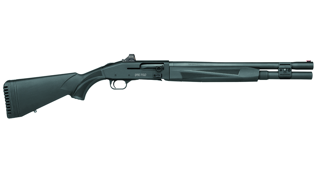 The Mossberg 940 Pro Tactical now offers an option with a Holosun red dot.