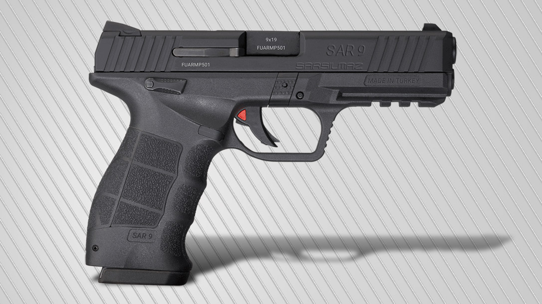 The SAR9 Optic Ready pistol.