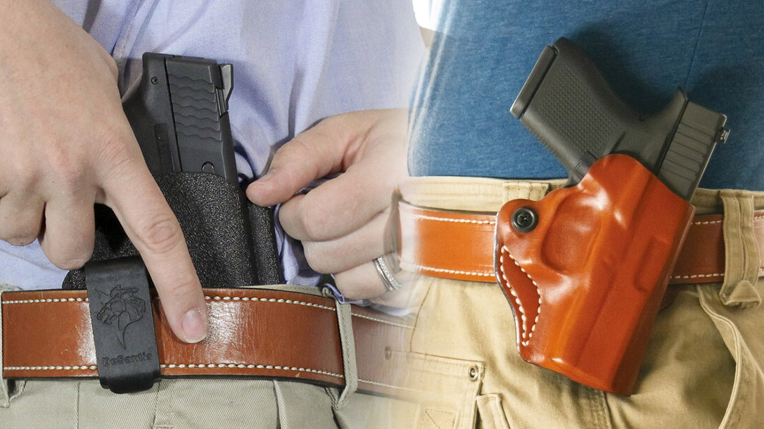 DeSantis Holsters for the Springfield Armory Hellcat Pro.