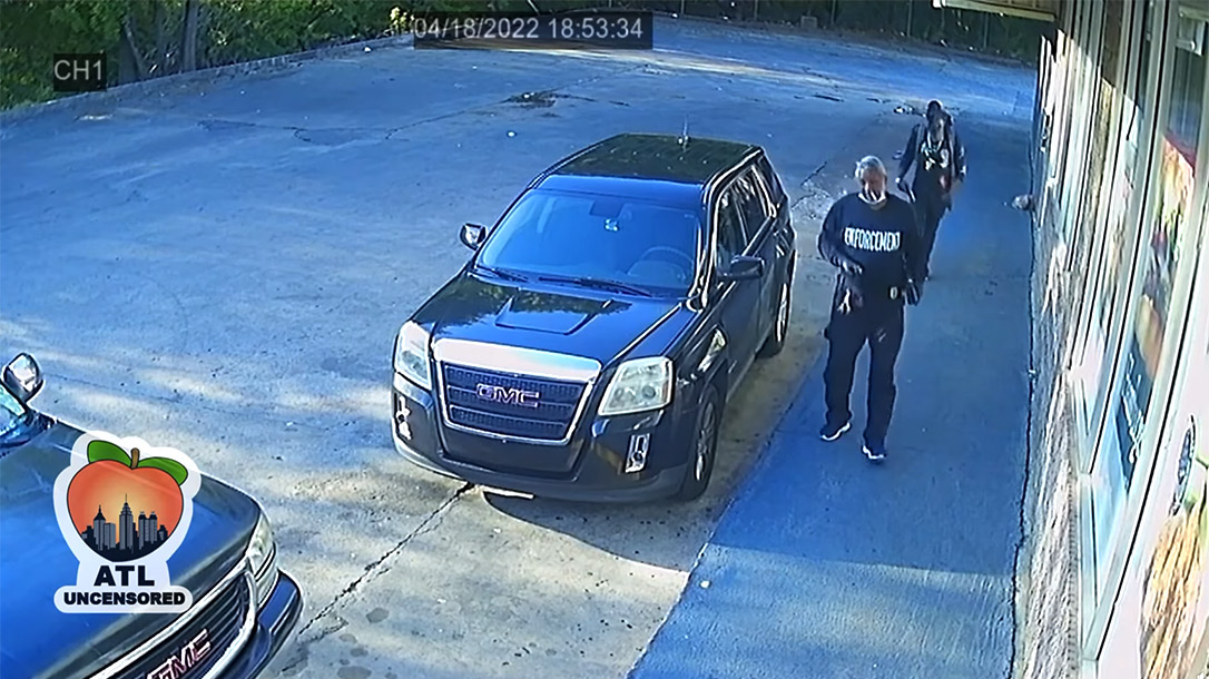 An Atlanta Security Guard Was Shot and Looted.