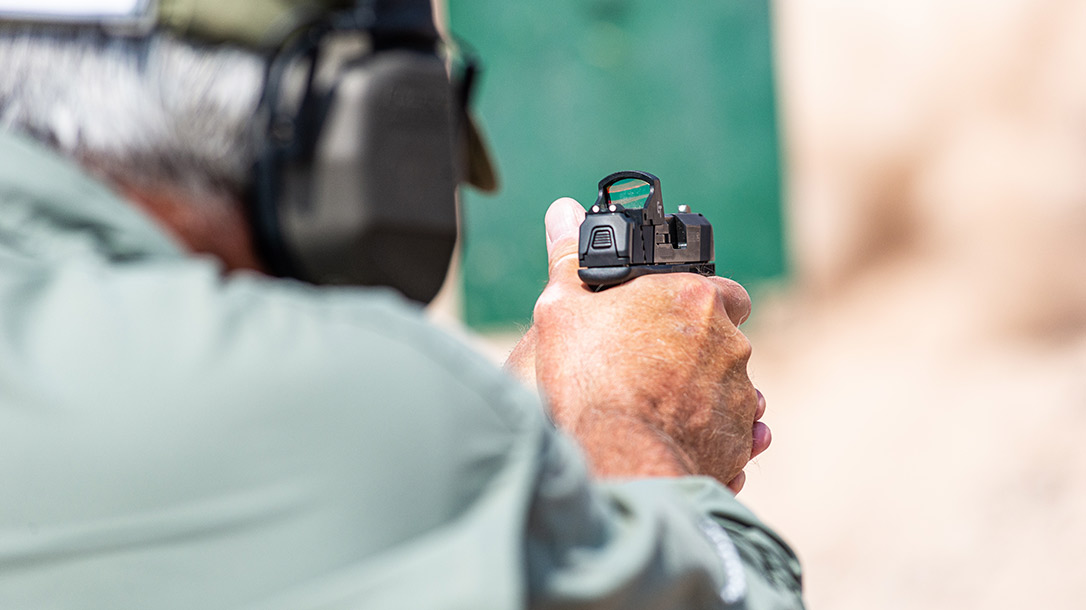 Shooting the Mossberg MC2sc.