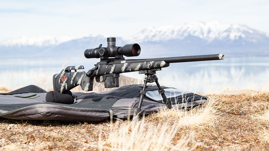 The Vudoo Gun Works Carbon Sinister is a lightweight precision rimfire.