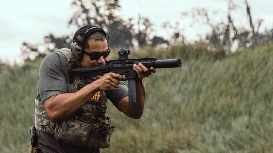 The B&T SPC9 PDW SD Suppressed.