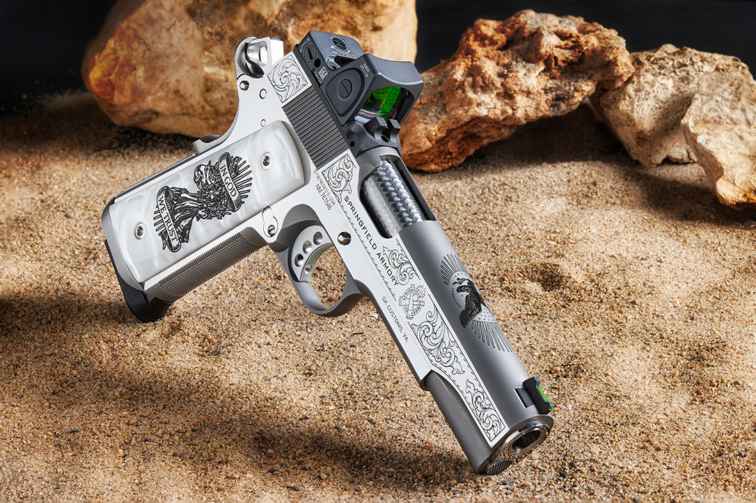 The Custom Springfield Armory Garrison 1911 from SK Customs and Nighthawk Custom.